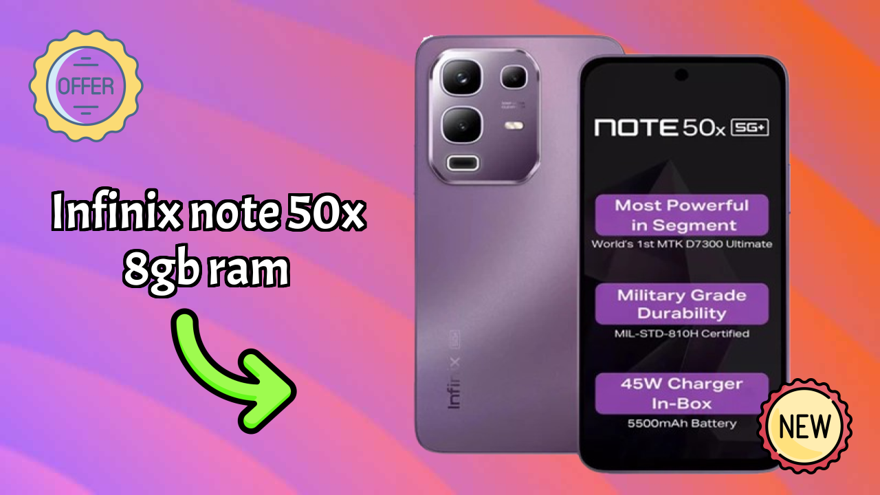 Infinix Note 50X 8GB RAM Review: 8 GB RAM Multitasking Check