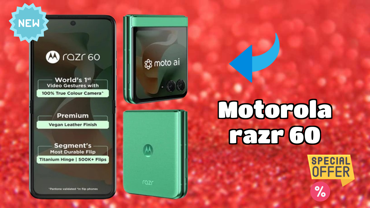 Motorola Razr 60 at ₹44,999 - Everything About It