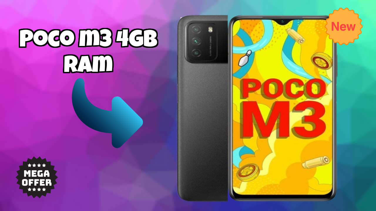 POCO M3 4GB RAM Display Technology: IPS LCD Review