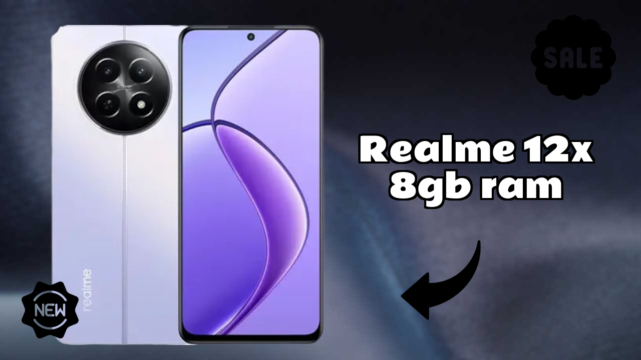 Realme Fans Alert: Realme 12x 8GB RAM Massive Price Drop to ₹13,499