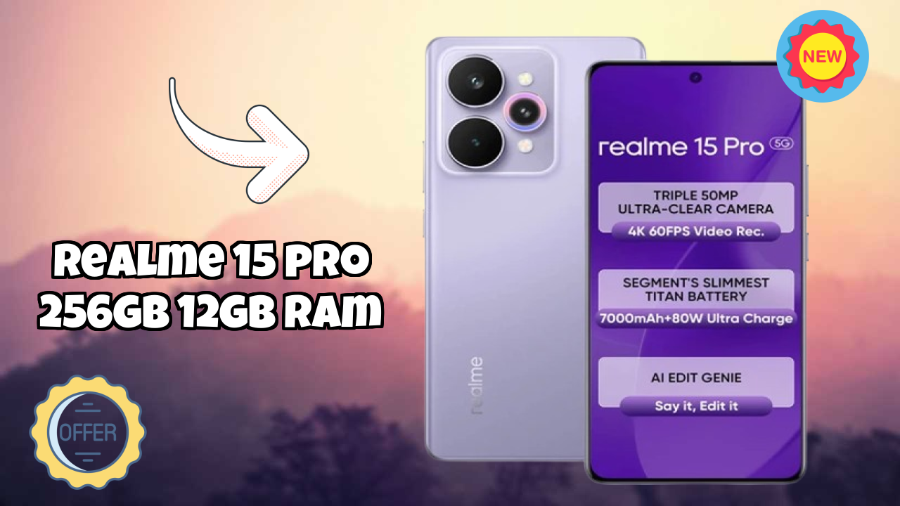 Realme 15 Pro 256GB 12GB RAM Display Size: 6.8 Inches (17.27 Cm) Screen Review