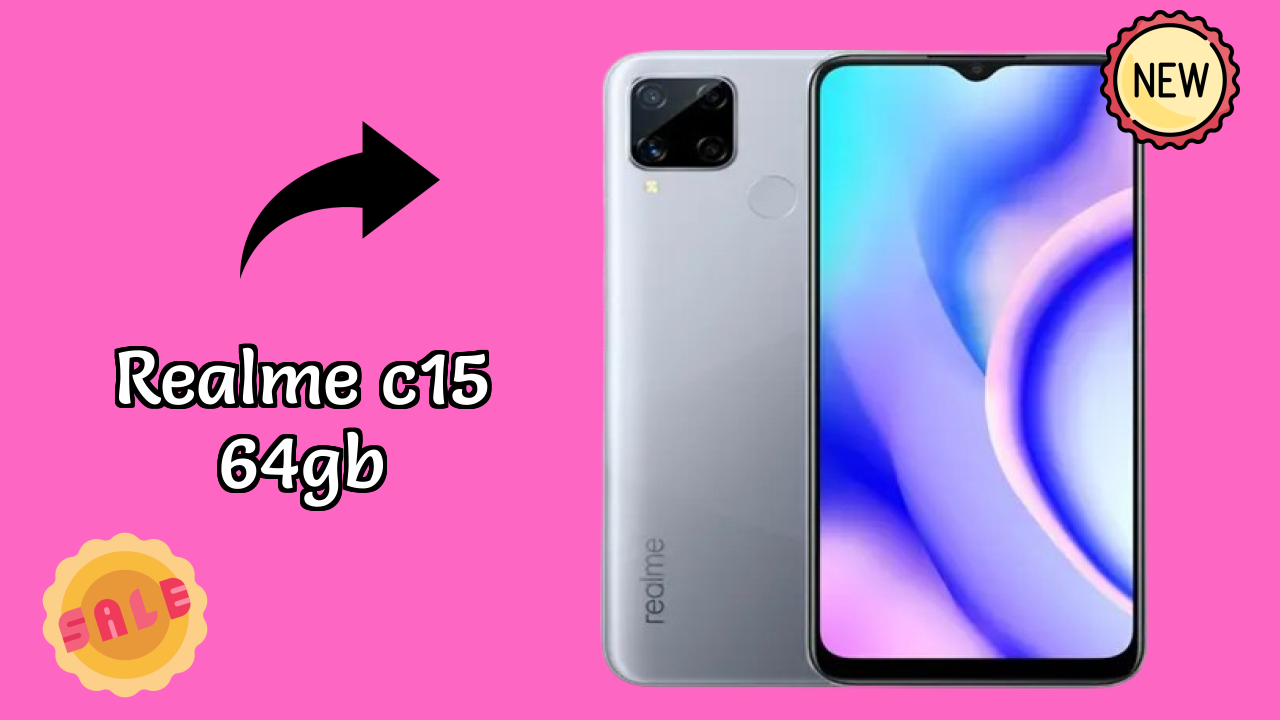 Realme C15 64GB at ₹8,366 - Best Features Highlighted