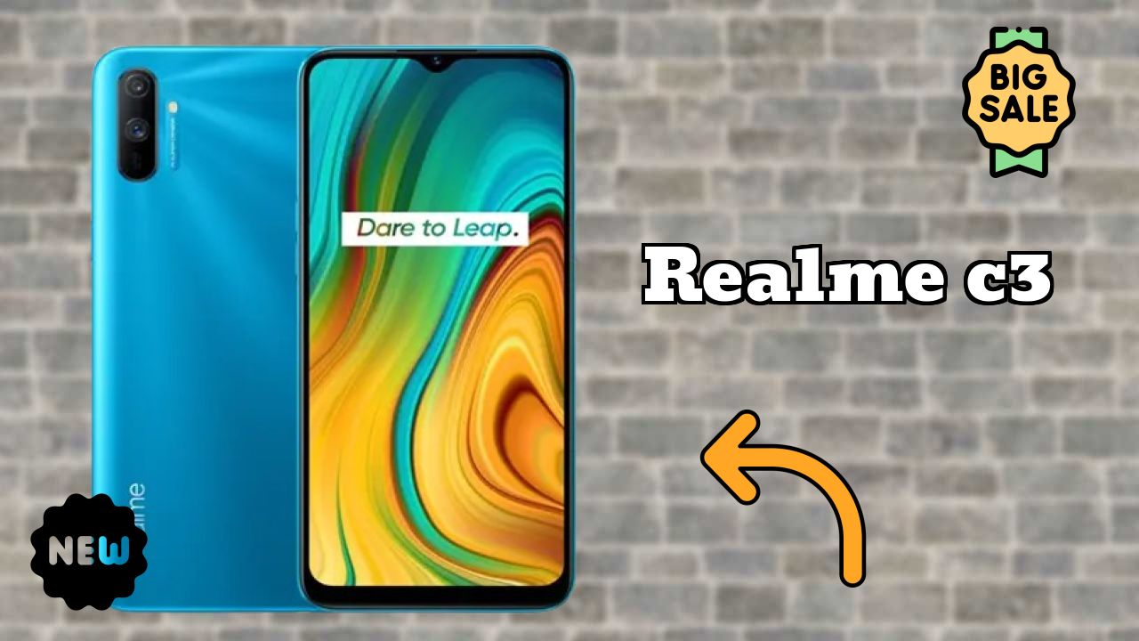 Realme C3 Display Analysis: 6.5 Inches (16.51 Cm) Screen