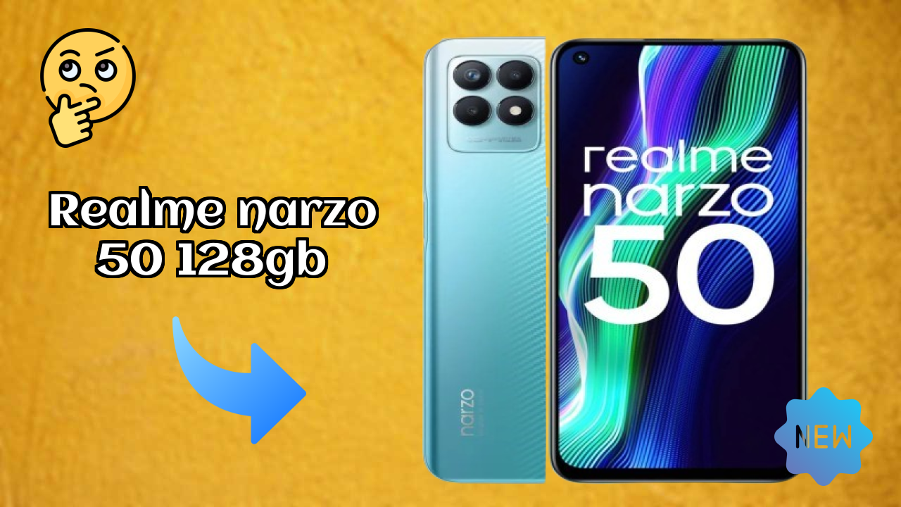 Realme Narzo 50 128GB Display Technology: IPS LCD Review