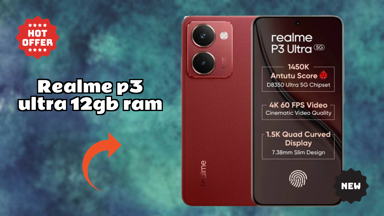 Realme P3 Ultra 12GB RAM Gaming Test: MediaTek Dimensity 8350 Ultra Handles Top Games?