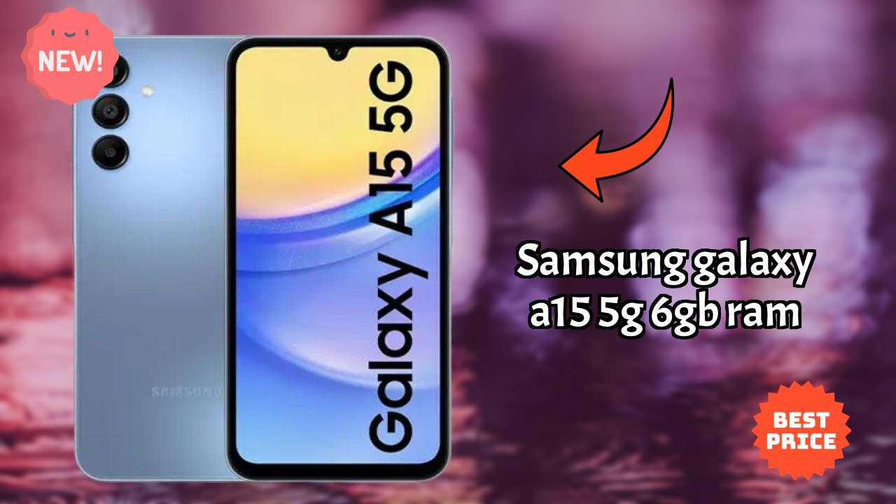Samsung Galaxy A15 5G 6GB RAM Display Review: 6.5 Inches (16.51 Cm) Screen Test