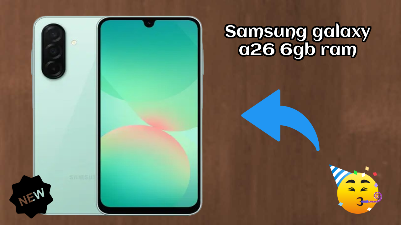 Samsung Galaxy A26 6GB RAM Processor Review: Samsung Exynos 1380 Speed Test