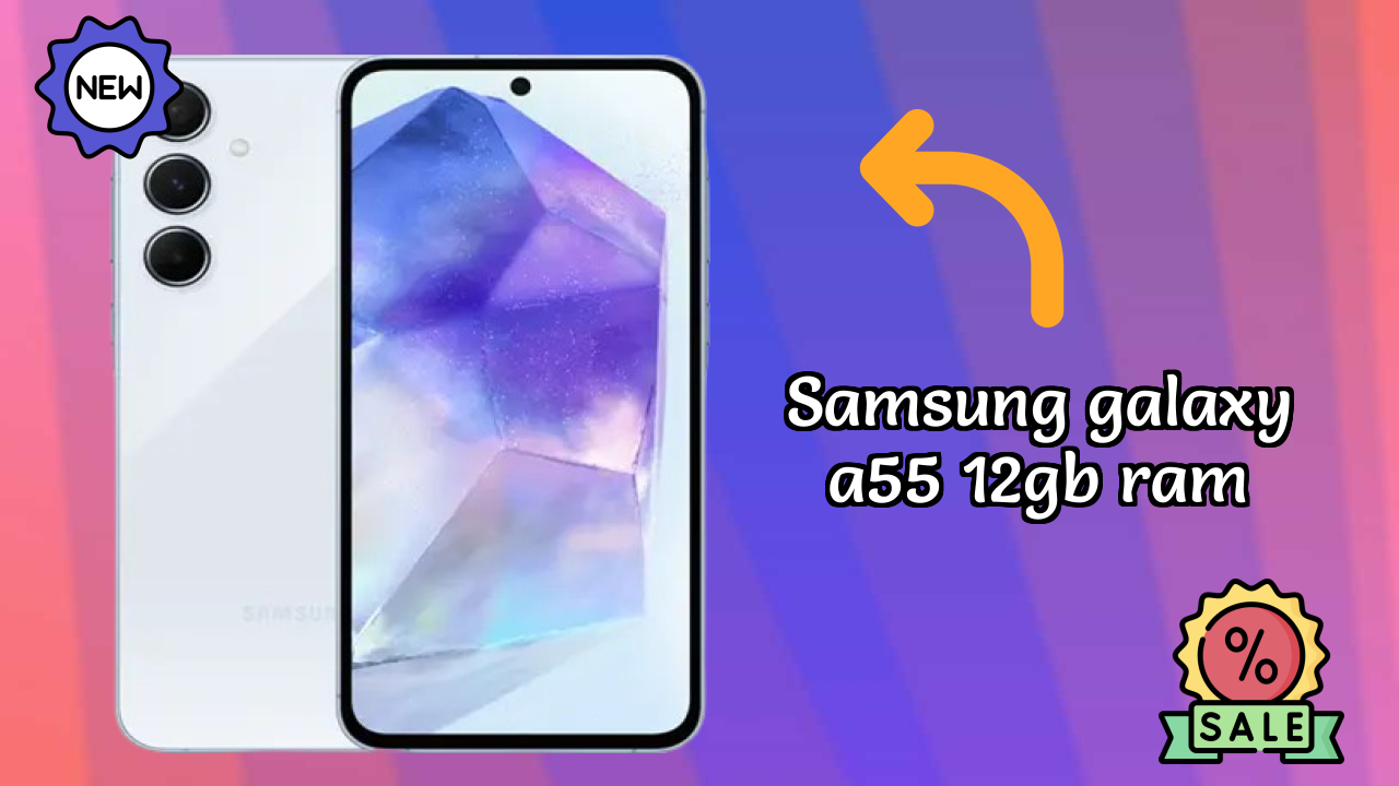 Samsung Galaxy A55 12GB RAM Gaming Performance with Samsung Exynos 1480 Processor