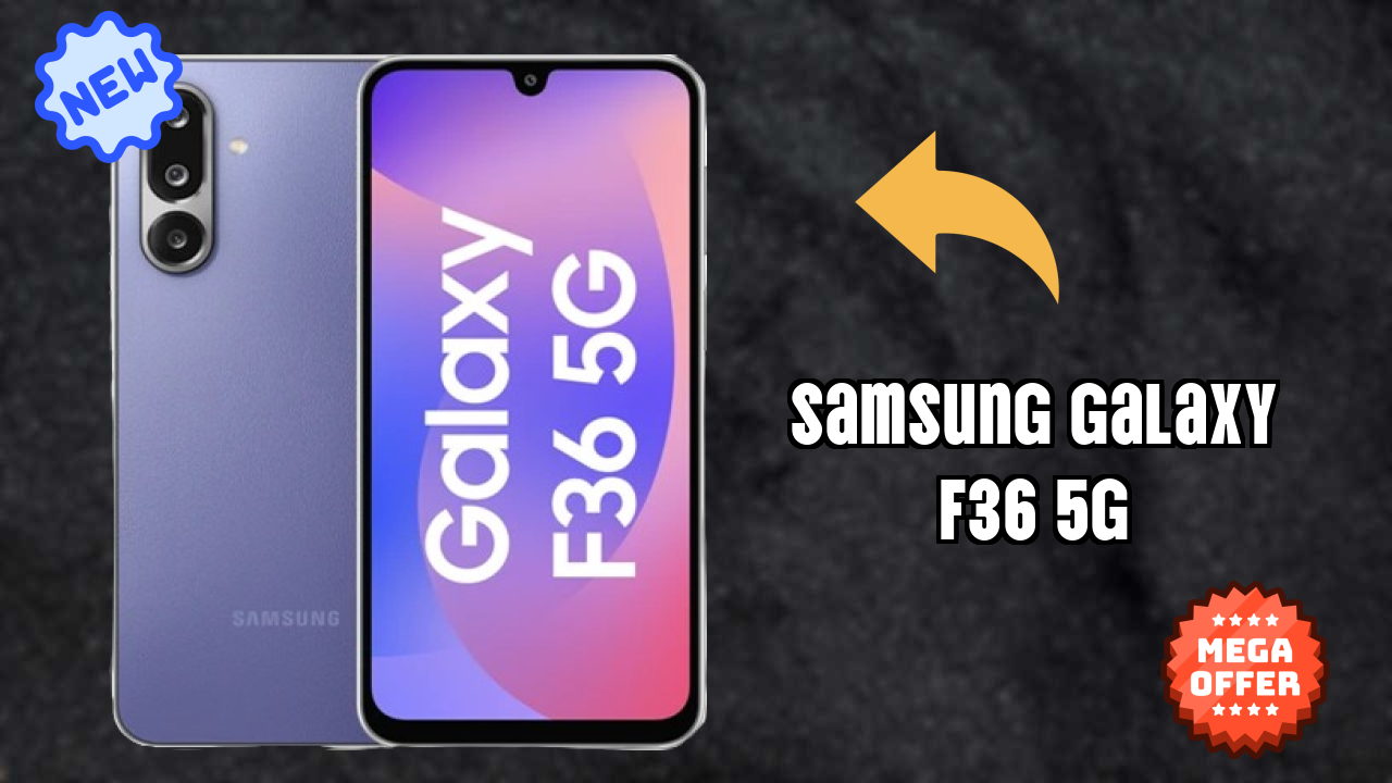 Samsung Galaxy F36 5G Display Technology: Super AMOLED Quality