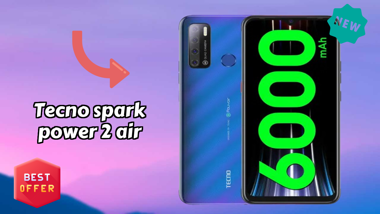 Tecno Spark Power 2 Air Display Size: 7.0 Inches (17.78 Cm) Screen Review