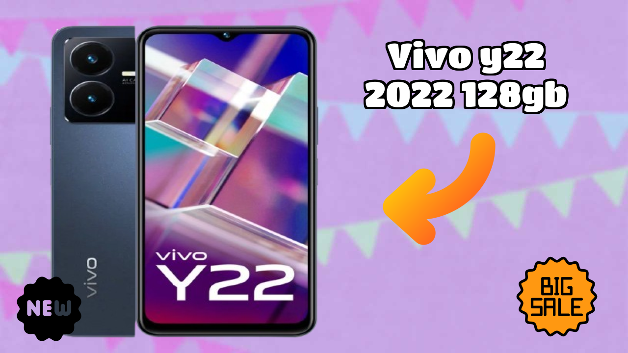 Vivo Y22 2022 128GB Display Review: 6.55 Inches (16.64 Cm) Screen Quality